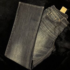 Maurices Dark Blue Boot Cut Jeans